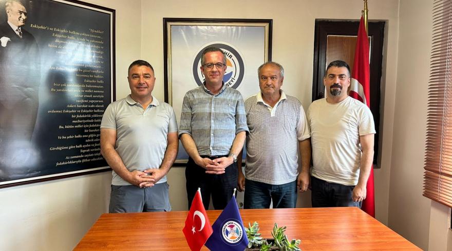 Eskişehir Kent Konseyi Başkanı Ahmet Kapanoğlu'na ziyaret