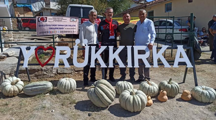 Yörükkırka Mahallesinde Kabak Festivali